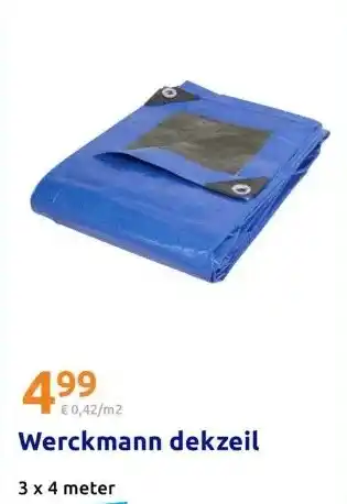Action Werckmann dekzeil aanbieding