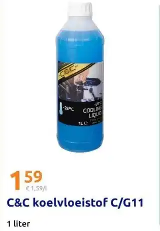 Action C&C koelvloeistof C/G11 aanbieding