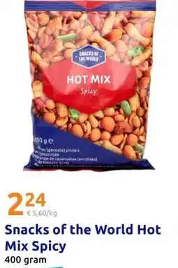 Action Snacks of the World Hot Mix Spicy aanbieding