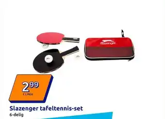 Action Slazenger tafeltennis-set aanbieding