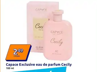Action Capace Exclusive eau de parfum Cecily aanbieding