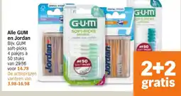 Albert Heijn Alle GUM en Jordan aanbieding