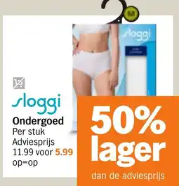 Albert Heijn Sloggi Ondergoed aanbieding
