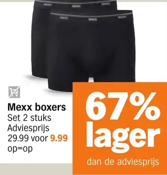 Albert Heijn Mexx boxers aanbieding
