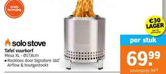 Albert Heijn solo stove Tafel vuurkorf aanbieding