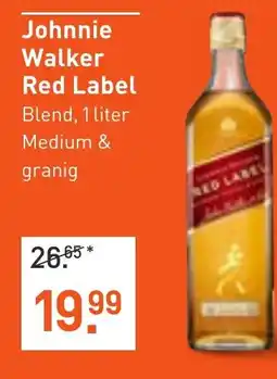 Albert Heijn Johnnie Walker Red Label aanbieding