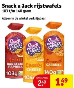 Kruidvat Snack a Jack rijstwafels aanbieding