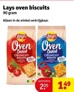 Kruidvat Lays oven biscuits aanbieding