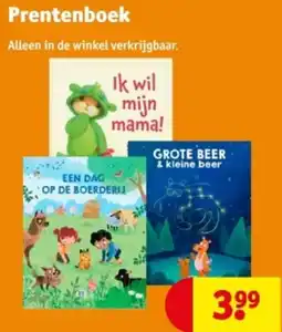 Kruidvat Prentenboek aanbieding