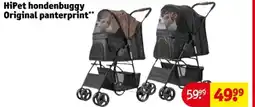 Kruidvat HiPet hondenbuggy Original panterprint aanbieding