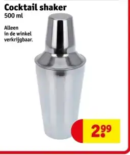 Kruidvat Cocktail shaker aanbieding