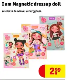 Kruidvat I am Magnetic dressup doll aanbieding