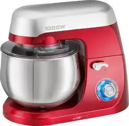 Bol.com Clatronic KM 3709 - Keukenmachine - 5 l - 1000 W - Rood aanbieding