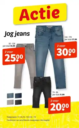 Wibra Jog jeans aanbieding