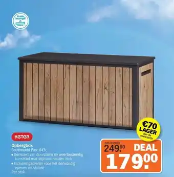 Albert Heijn Opbergbox aanbieding