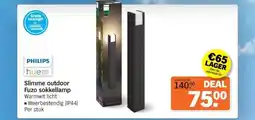 Albert Heijn Slimme outdoor Fuzo sokkellamp aanbieding