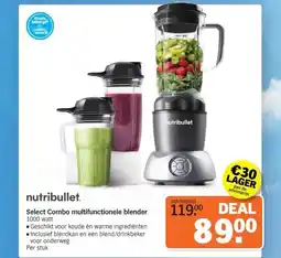 Albert Heijn Select Combo multifunctionele blender aanbieding