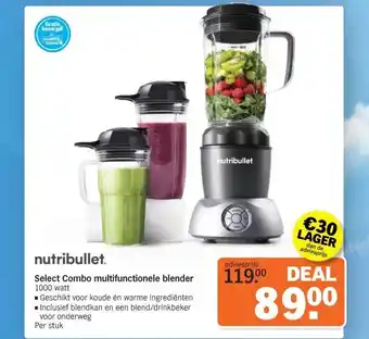 Albert Heijn Select Combo multifunctionele blender aanbieding