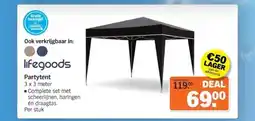Albert Heijn Partytent 3 x 3 meter aanbieding