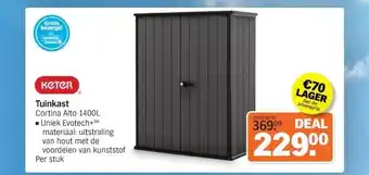 Albert Heijn Tuinkast aanbieding