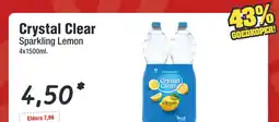 Budget Food Crystal Clear Sparkling Lemon aanbieding