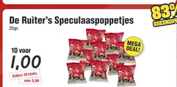 Budget Food De Ruiter's Speculaaspoppetjes aanbieding