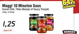 Budget Food Maggi 10 Minuten Saus aanbieding