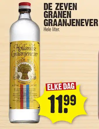 Super Dirck 3 DE ZEVEN GRANEN GRAANJENEVER aanbieding