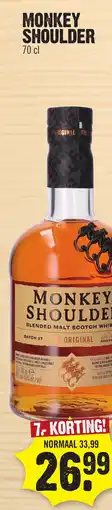 Super Dirck 3 MONKEY SHOULDER aanbieding