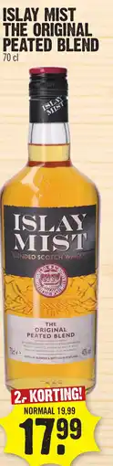Super Dirck 3 ISLAY MIST THE ORIGINAL PEATED BLEND aanbieding
