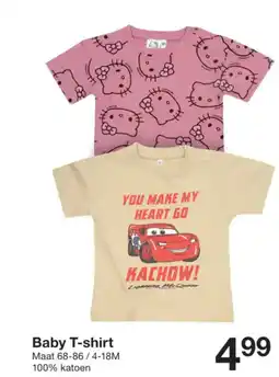 Zeeman Baby T-shirt aanbieding