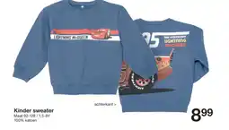 Zeeman Kinder sweater aanbieding