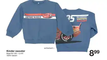 Zeeman Kinder sweater aanbieding