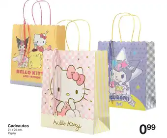 Zeeman Cadeautas aanbieding