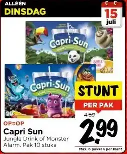 Vomar Voordeelmarkt Capri Sun aanbieding