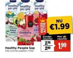 Vomar Voordeelmarkt Healthy People Sap aanbieding