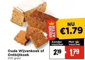 Vomar Voordeelmarkt Oude Wijvenkoek of Ontbijtkoek aanbieding