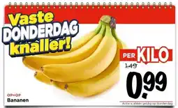 Vomar Voordeelmarkt Bananen aanbieding