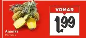 Vomar Voordeelmarkt Ananas aanbieding