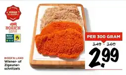 Vomar Voordeelmarkt BOER'N LAND Wiener- of Zigeuner- schnitzels aanbieding