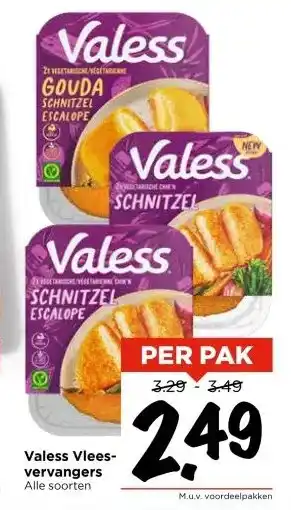 Vomar Voordeelmarkt Valess Vleesvervangers aanbieding