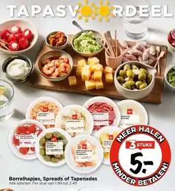 Vomar Voordeelmarkt Borrelhapjes, Spreads of Tapenades aanbieding
