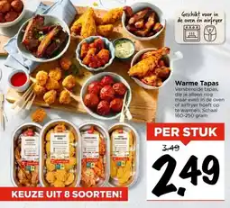 Vomar Voordeelmarkt Warme Tapas aanbieding