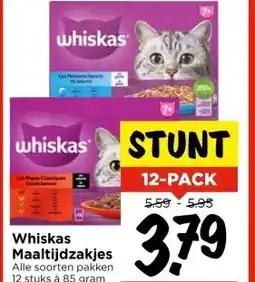 Vomar Voordeelmarkt Whiskas Maaltijdzakjes aanbieding