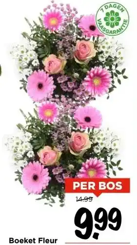 Vomar Voordeelmarkt Boeket Fleur aanbieding