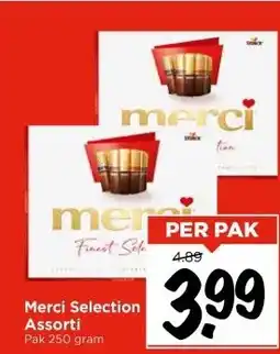 Vomar Voordeelmarkt Merci Selection Assorti aanbieding