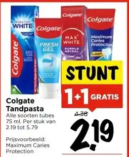 Vomar Voordeelmarkt Colgate Tandpasta aanbieding