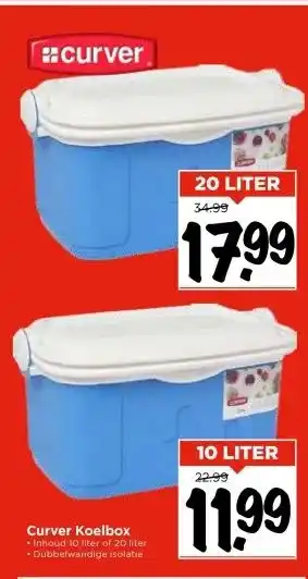 Vomar Voordeelmarkt Curver Koelbox aanbieding