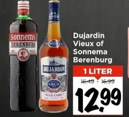Vomar Voordeelmarkt Dujardin Vieux of Sonnema Berenburg aanbieding
