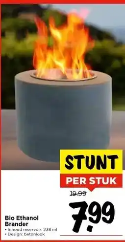 Vomar Voordeelmarkt Bio Ethanol Brander aanbieding